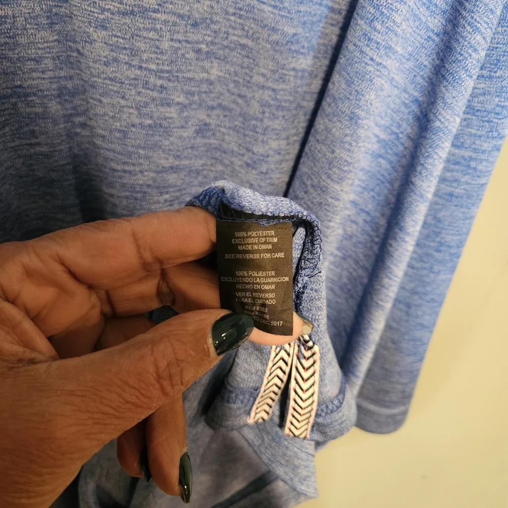 Beverly Hills Polo Club Men’s 3X Blue Heathered Polo Shirt | Classic Golf Style